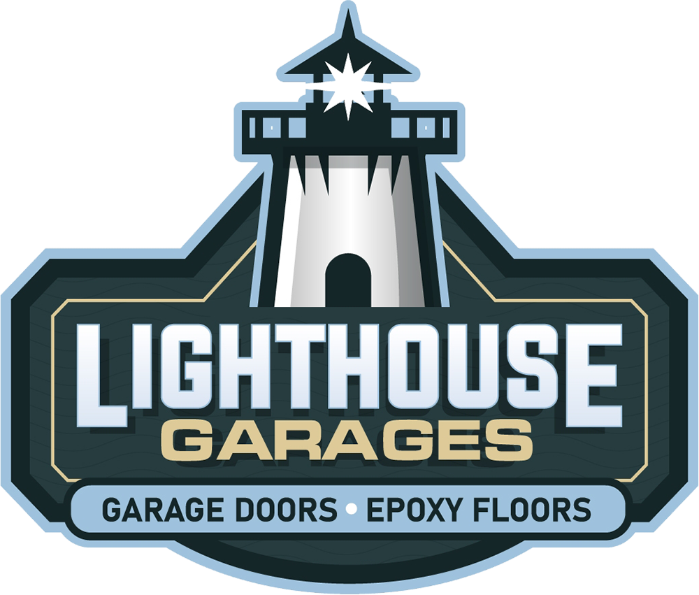 Lighthouse Garages Garage Door Installation and Garage Floor Coatings Logo